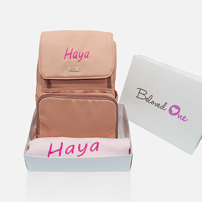 The Leather Bag & Blanket Set BelovedOne